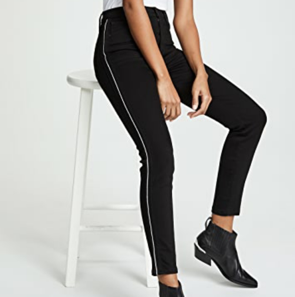 NWT Hudson Black Holly High Rise Skinny 31